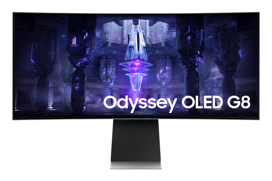 Samsung 34" Odyssey OLED G85SB, 0.03ms GTG, 175Hz Smart Gaming Monitor LS34BG850SUXXU