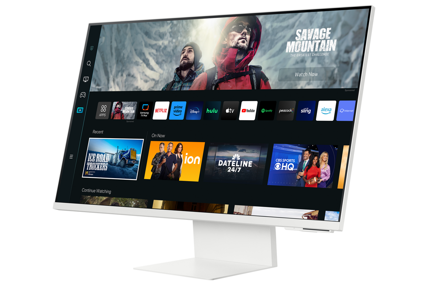 Samsung 27" M80C, USB-C, UHD Warm White Smart Monitor with Speakers & Remote LS27CM801UUXXU