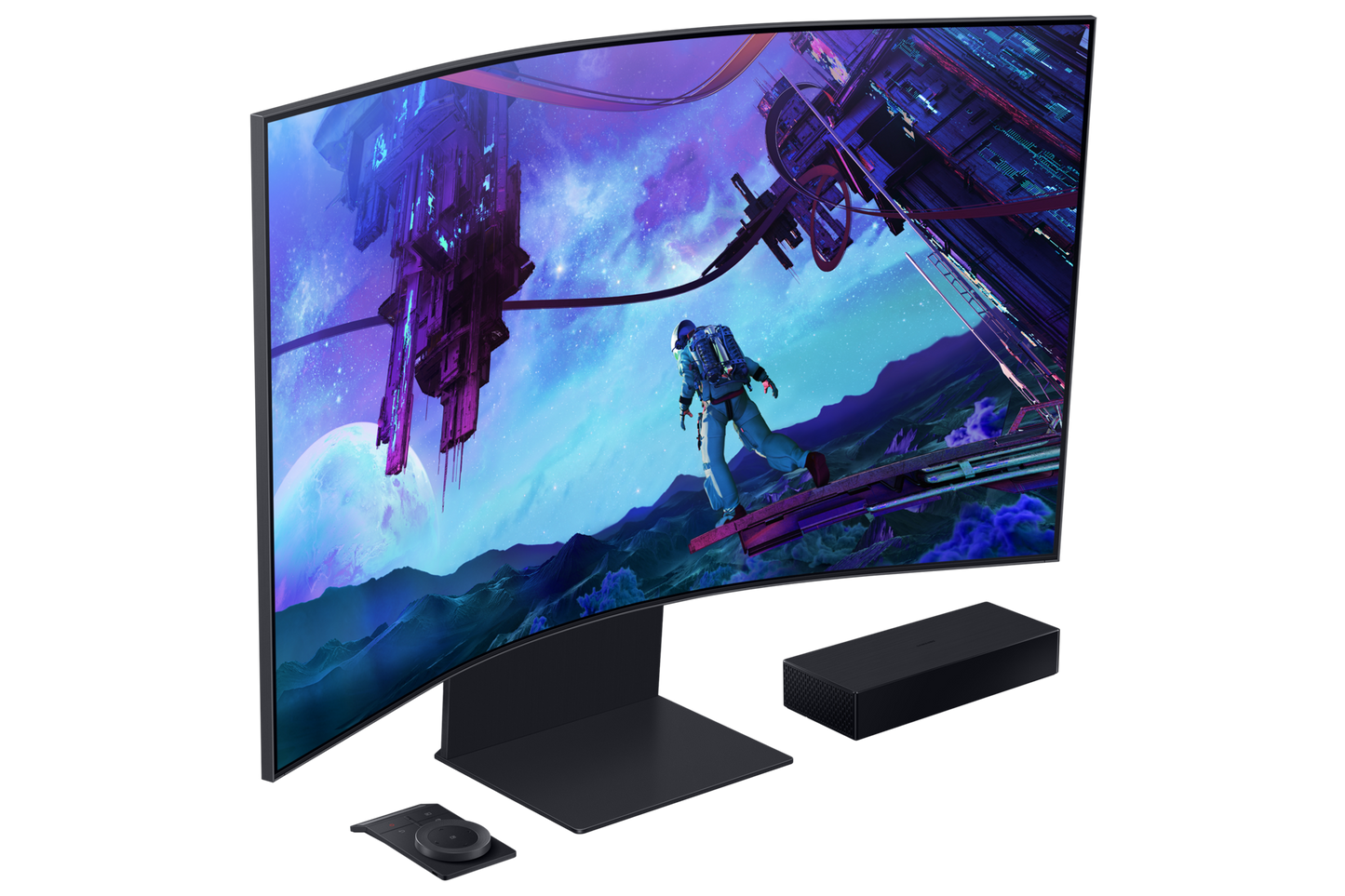 Samsung 55” Odyssey Ark 2nd Gen, UHD, Mini LED 165Hz Smart Gaming Monitor LS55CG970NUXXU