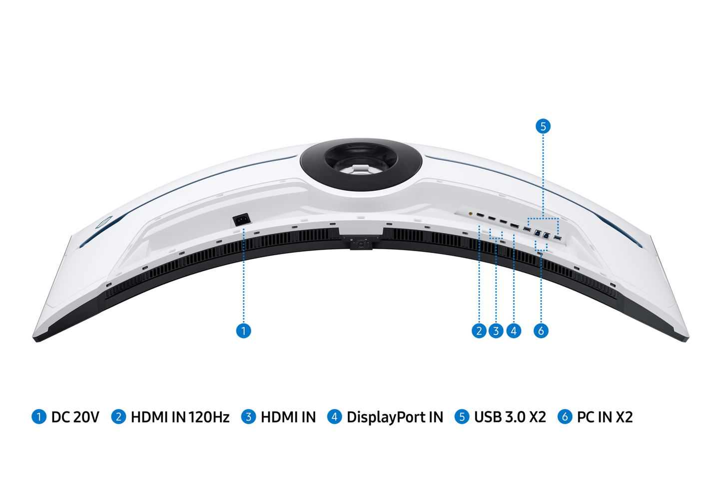 Samsung 57" G95NC Odyssey Neo G9 240Hz Dual UHD Monitor LS57CG952NUXXU