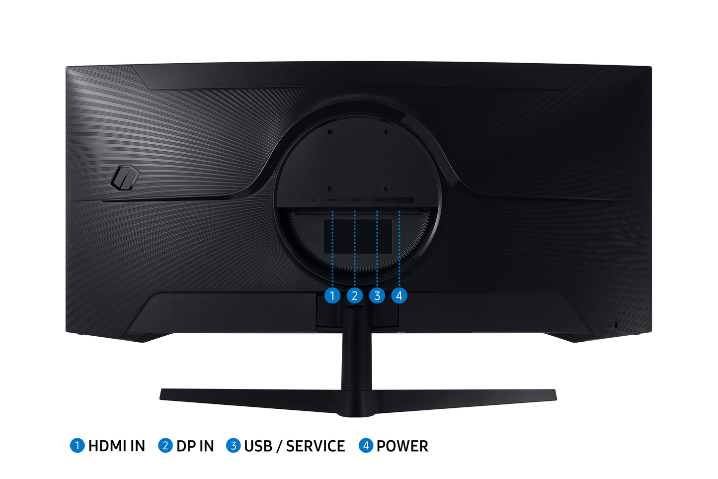 Samsung 34" G55T UWQHD 165Hz Odyssey Gaming Monitor LC34G55TWWPXXU