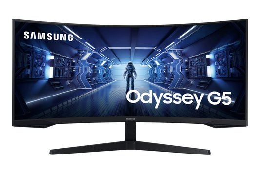 Samsung 34" G55T UWQHD 165Hz Odyssey Gaming Monitor LC34G55TWWPXXU
