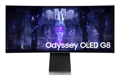 Samsung 34" Odyssey OLED G85SB, 0.03ms GTG, 175Hz Smart Gaming Monitor LS34BG850SUXXU