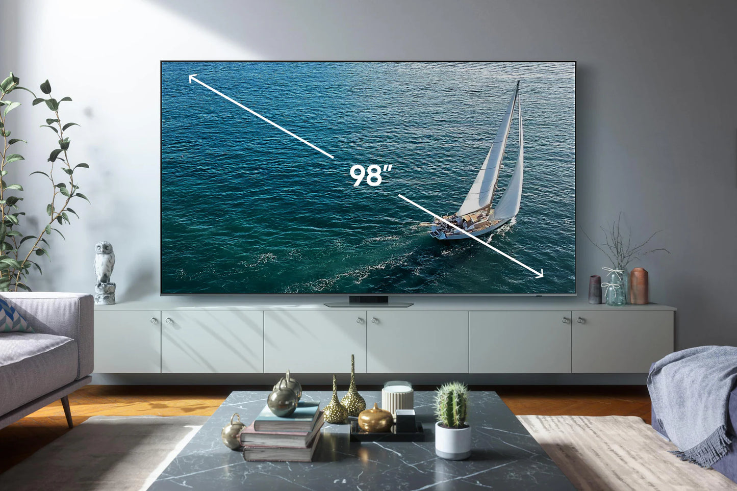 Samsung 2023 98” Q80C QLED 4K HDR Smart TV QE98Q80CATXXU